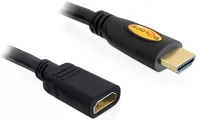 Delock 35;8211; Hdmi-hdmi a-b + ethernet kábel 2m kép