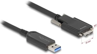 Delock 83213 Usb-b 3.1 micro -> usb-a 3.2 gen 1 m/m adatkábel 10m fekete aoc kép