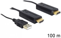 Delock 100 M Delock High Speed HDMI Ethernettel A apa > apa optikai kábel, 100 m kép