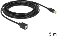Delock 83429 Usb 2.0 b apa > b anya hosszabbító kábel 5 m kép