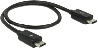 Delock 83570 Usb kábel 0,3 m usb 2.0 usb b fekete kép