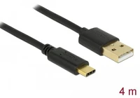 Delock A-TÍPUSÚ A Usb 2.0 kábel a-típusú a type-c 4 m kép