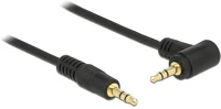Delock 83752 0.5m 3.5mm m/m audio kábel 0,5 m fekete kép