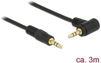 Delock 83758 Audio kábel 3 m 3.5mm fekete kép