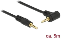 Delock 83760 5m 3.5mm m/m audio kábel fekete kép
