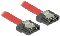 Delock 83835 Sata 3 f/f adatkábel 0.5m flexi piros kép