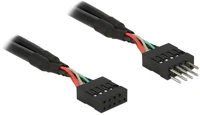 Delock 83873 usb-a pinheader 9pin - usb-a pinheader 9pin m/f adatkábel hosszabbító 0 kép