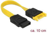 Delock 83948 Sata 3 m/f adatkábel hosszabbító 0.1m sárga kép