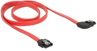Delock 83970 Sata 3 f/f adatkábel 0.7m piros egyenes/90° jobb kép
