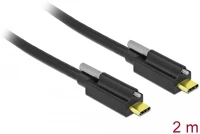 Delock 84138 superspeed usb 10 gbps (usb 3.2 gen 2) kábel usb type-c  apa csatlakozó &gt kép