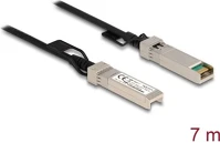 Delock 84218 Twinax sfp+ -> sfp+ m/m adatkábel 7m fekete kép