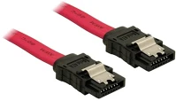 Delock 84301 Sata f/f adatkábel 0.7m piros kép