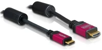 Delock 84337 Hdmi a to hdmi c mini cable male - male 3m kép