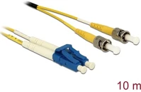 Delock 84696 Kábel, optikai szálas lc duplex > st duplex egyszeres os2, 10 m kép