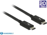 Delock 84846 Thunderbolt 3 m/m adatkábel 1.5m fekete 5a passzív