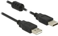 Delock 84889 Usb 2.0 adatkábel 1m - fekete kép