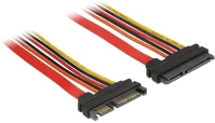 Delock 84918 Sata 22pin m/f adatkábel hosszabbító 0.2m kép