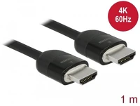 Delock 84963 Prémium hdmi kábel 4k 60 hz 1 m kép