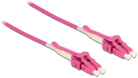 Delock 85134 Optikai patch kábel lc duplex 3m - ibolya kép