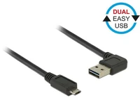 Delock 85164 Easy-usb 2.0 kábel 0,5m fekete kép