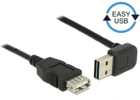 Delock 85185 Easy-usb 2.0 bővítő kábel 0,5m fekete kép