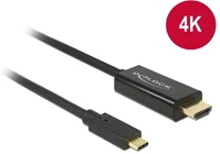 Delock 85260 Delock 85260 usb-c - hdmi (apa - apa) kábel 3m - fekete