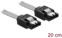 Delock 85340 Sata3 -> sata3 m/m adatkábel 0.2m átlátszó kép