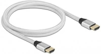 Delock 85366 Hdmi kábel 1 m hdmi a-típus (standard) ezüst kép