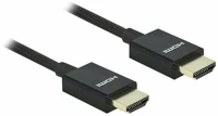 Delock M/M V2.1 Hdmi 2.1 -> hdmi 2.1 m/m video kábel 2m fekete kép