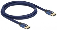 Delock 85446 1m ultra nagy sebességű hdmi 48gbps 8k 60hz kék kábel kép