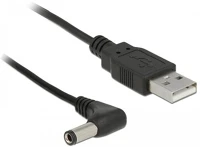 Delock TO DC 5.5 Usb power cable to dc 5.5 x 2.5 mm male 90° 1.5 m kép