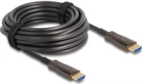 Delock 86029 Hdmi 2.0 -> hdmi 2.0 m/m aktív video kábel 10m fekete optikai kép