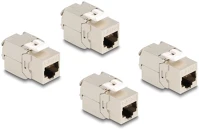 Delock 86050 Keystone modul, rj45-aljzat cat.6a stp 4 db.-os kép