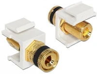 Delock GT; Binding post thread nut f/f keystone modul kép