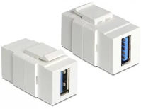 Delock USB 3.0 A Usb 3.0 a anya> usb 3.0 a anya keystone modul kép