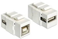 Delock 86320 Usb 2.0 a anya> usb 2.0 b anya keystone modul kép