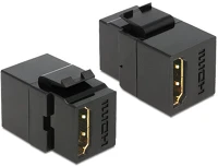 Delock GT; Hdmi f/f keystone modul fekete kép