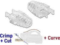 Delock 86471 Feszültség csökkentő keret rj45 krimpelő és vágó apához 20 darab kép