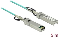 Delock 86641 Sfp+ -> sfp+ m/m adatkábel 5m kék kép