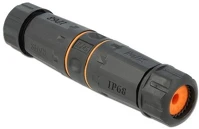 Delock 86692 Rj45 cat6a stp -> rj45 cat6a stp f/f toldó fekete ip68 kép