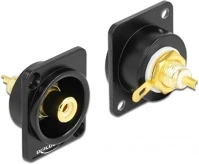 Delock 86787 Rca female d-type modul fekete-fehér kép
