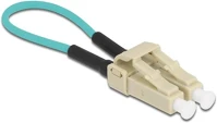 Delock 86931 Loopback lc dugó adapter kék om3, multi mode kép