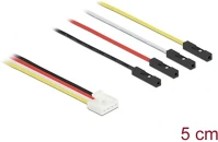 Delock 86946 Grove -> 4db dupont f/f adatkábel 0.05m kép