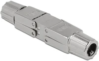 Delock 86975 Lsa cat6 -> lsa cat6 f/f adapter nikkel szerszám nélküli szerelhető kép