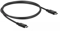 Delock 86979 Usb kábel 0,8 m usb4 gen 3x2 usb c fekete