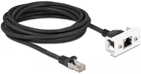 Delock 87112 cat.6a hálózat kibővítő kábel easy 45 modulhoz s/ftp rj45 apa - rj45 kép