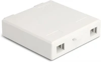 Delock 87139 fehér száloptikai csatlakozódoboz falra szereléshez 2 db sc simplex vagy kép