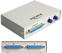 Delock 87618 2 portos parallel switch kép