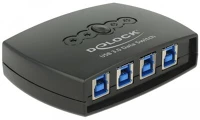 Delock 1 Usb 3.0-s megosztási kapcsoló 4  1 kép