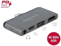 Delock 87751 Ipad pro usb-c dokkoló szürke kép